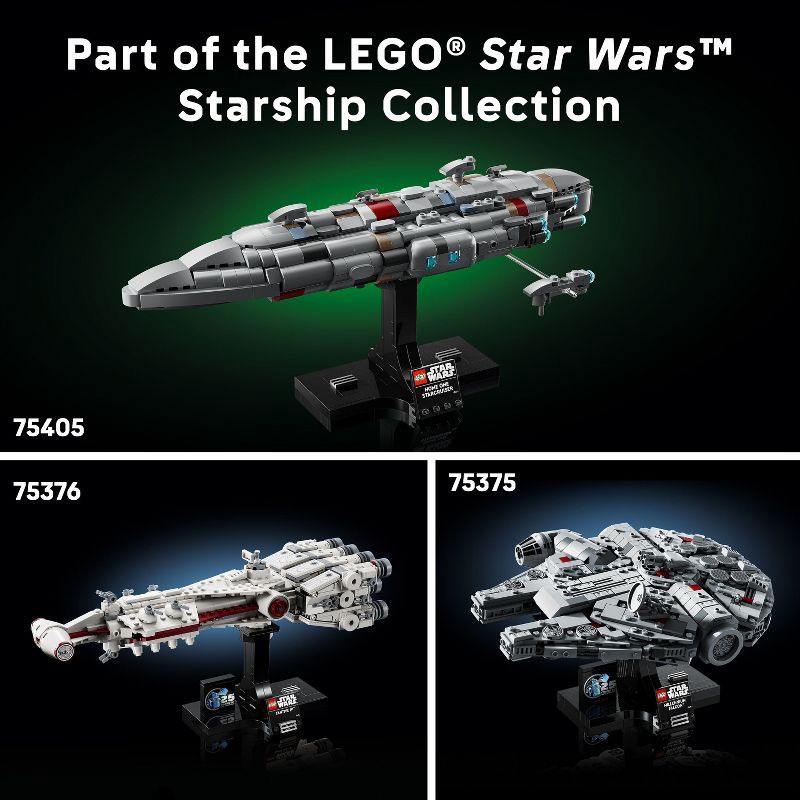 slide 7 of 7, LEGO Star Wars Acclamator-Class Assault Ship Buildable Spaceship Toy Model 75404, 1 ct
