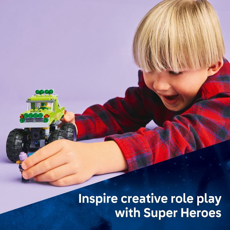 slide 4 of 6, LEGO Marvel The Hulk Truck vs. Thanos Building Set 76312, 1 ct