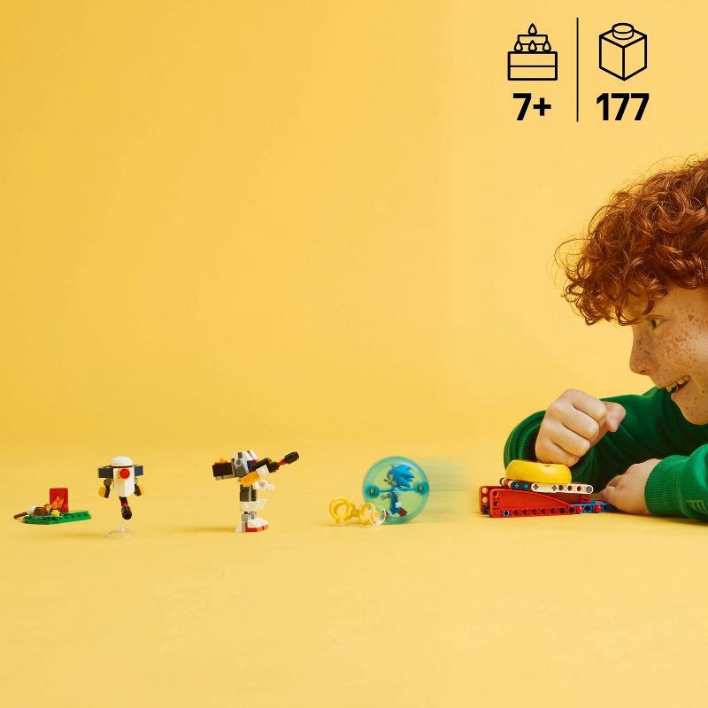 slide 2 of 6, LEGO Sonic the Hedgehog: Sonic's Campfire Clash Building Toy 77001, 1 ct