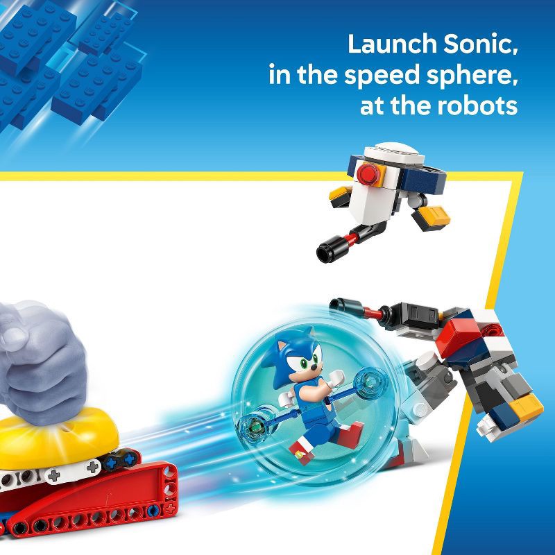 slide 4 of 6, LEGO Sonic the Hedgehog: Sonic's Campfire Clash Building Toy 77001, 1 ct