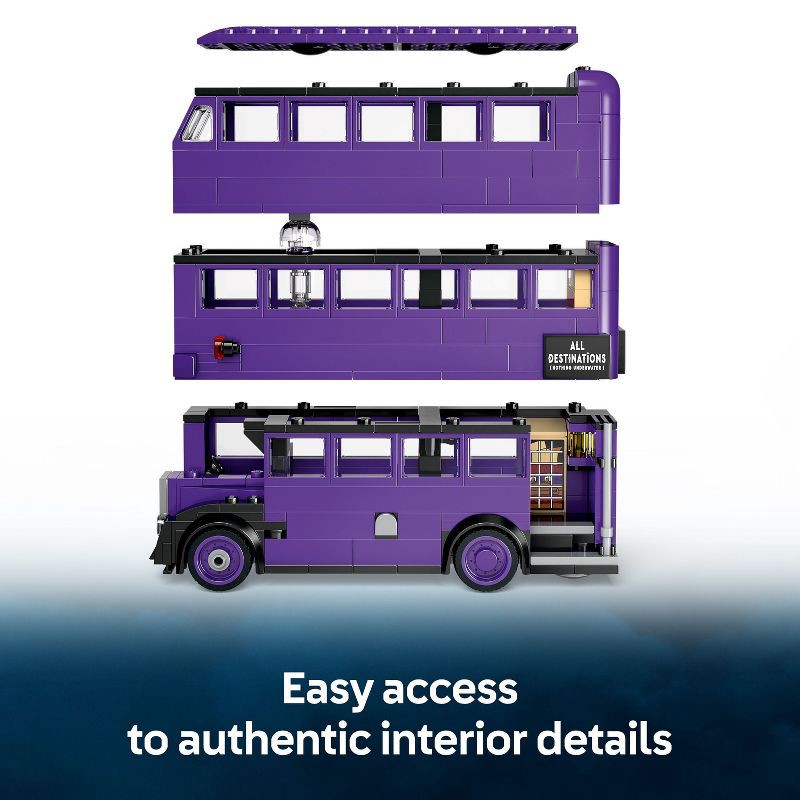 slide 3 of 6, LEGO Harry Potter Knight Bus Adventure Toy 76446, 1 ct