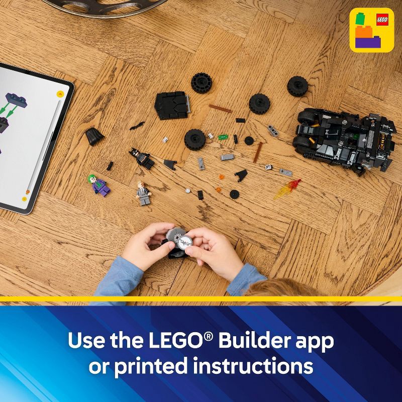 slide 6 of 6, LEGO DC Batman Tumbler vs. Two-Face & The Joker Batmobile Toy Building Set 76303, 1 ct