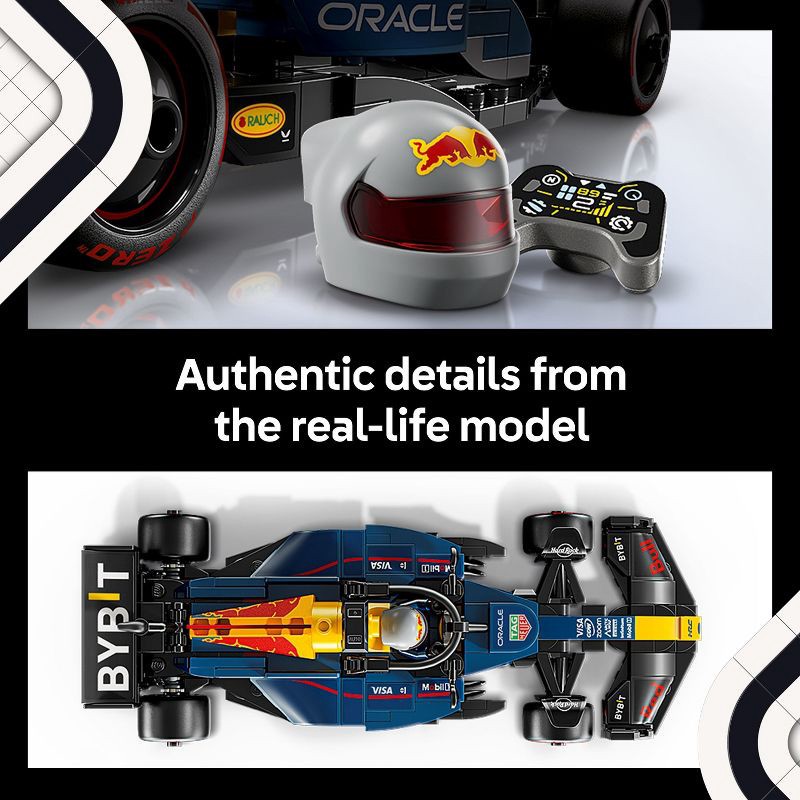 slide 4 of 6, LEGO Speed Champions Oracle Red Bull Racing RB20 F1 Race Car Model Set 77243, 1 ct