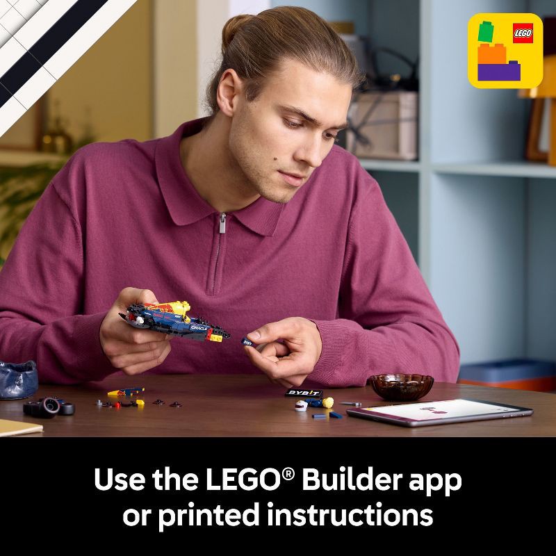 slide 6 of 6, LEGO Speed Champions Oracle Red Bull Racing RB20 F1 Race Car Model Set 77243, 1 ct