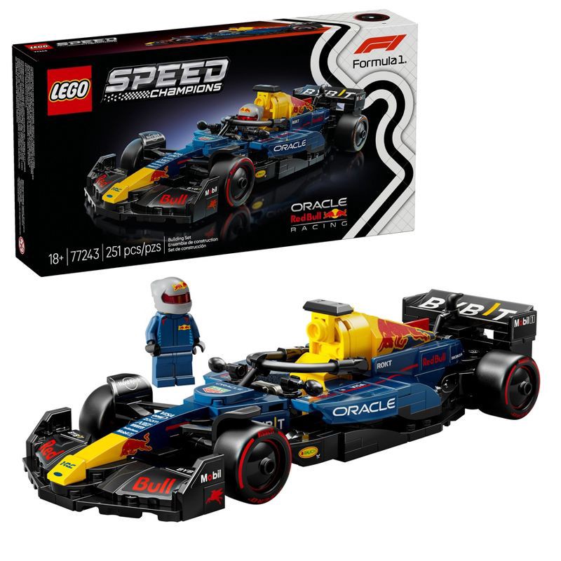 slide 1 of 6, LEGO Speed Champions Oracle Red Bull Racing RB20 F1 Race Car Model Set 77243, 1 ct