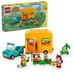 LEGO Animal Crossing Leif's Caravan & Garden Shop Building Toy 77054