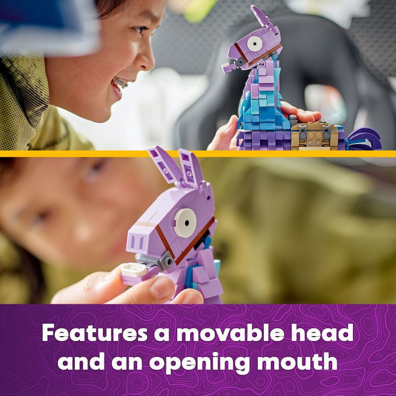 slide 5 of 8, LEGO Fortnite Supply Llama Collectible Building Toy 77071, 1 ct