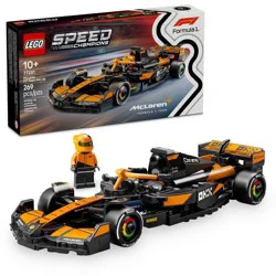 LEGO Speed Champions McLaren F1 Team MCL38 Race Car Toy Building Set 77251