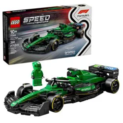 LEGO Speed Champions Aston Martin Aramco F1 AMR24 Race Car Building Toy 77245