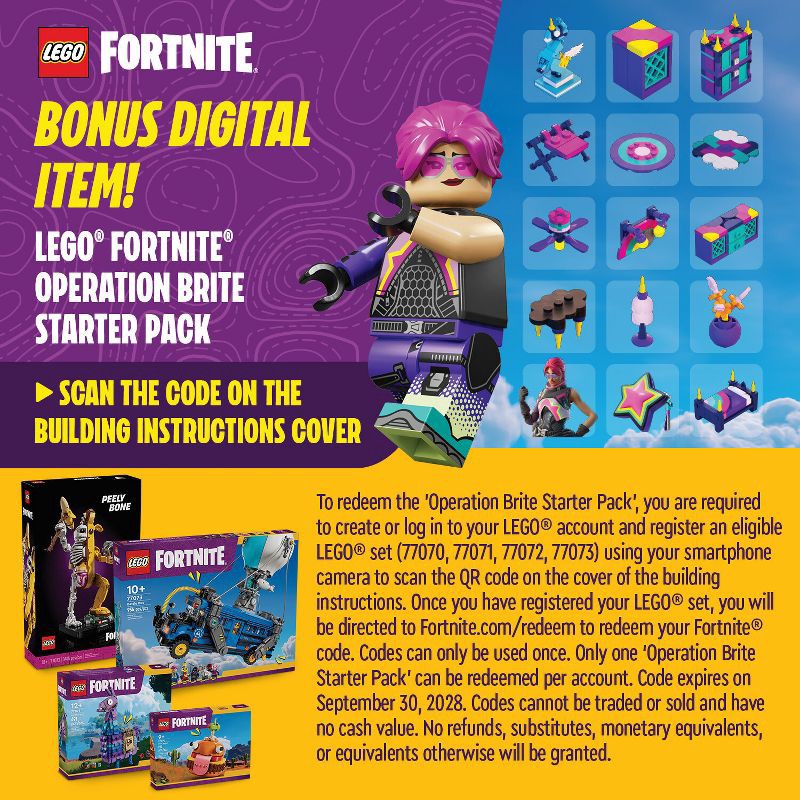 slide 3 of 6, LEGO Fortnite Durrr Burger Toy for Gamers 77070, 1 ct