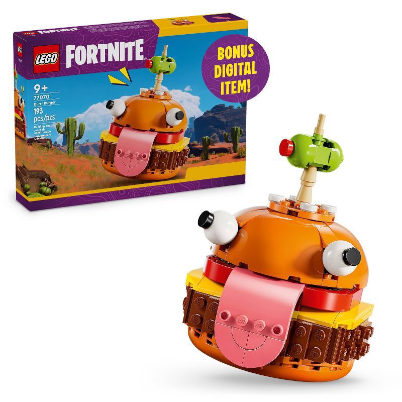 slide 1 of 6, LEGO Fortnite Durrr Burger Toy for Gamers 77070, 1 ct