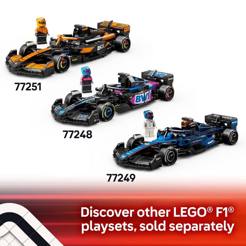 slide 7 of 7, LEGO Speed Champions Mercedes-AMG F1 W15 Race Car Building Toy 77244, 1 ct