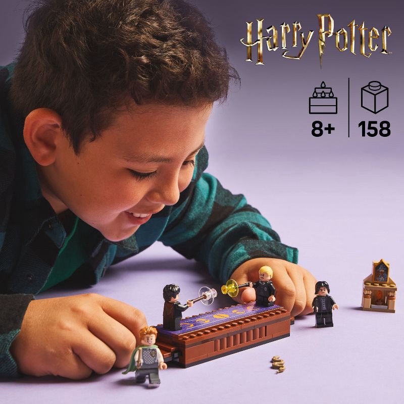 slide 2 of 6, LEGO Harry Potter Hogwarts Castle Dueling Club, Wizard Building Toy 76441, 1 ct