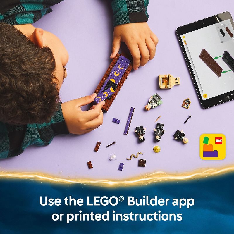 slide 6 of 6, LEGO Harry Potter Hogwarts Castle Dueling Club, Wizard Building Toy 76441, 1 ct