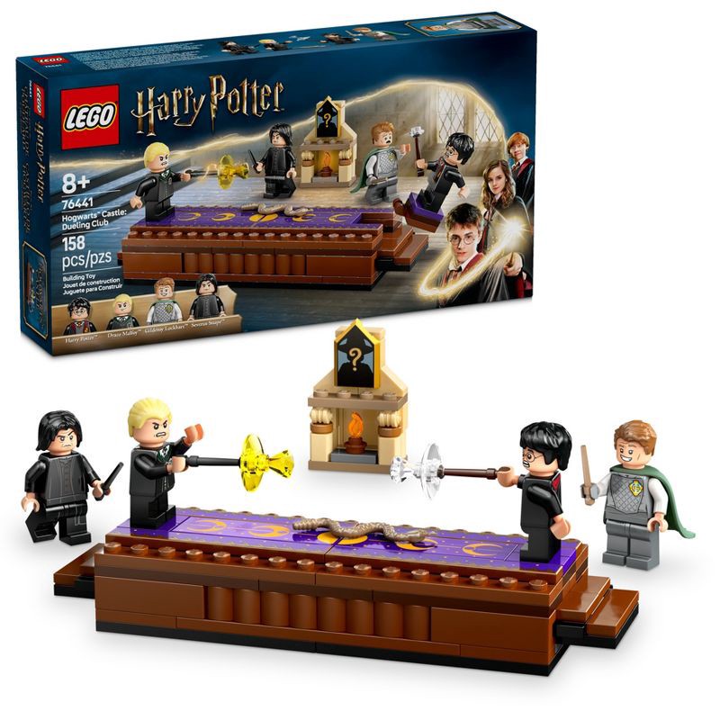 slide 1 of 6, LEGO Harry Potter Hogwarts Castle Dueling Club, Wizard Building Toy 76441, 1 ct