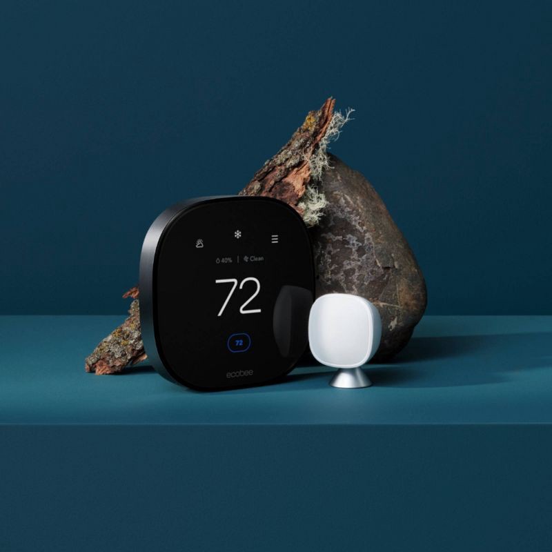 slide 7 of 14, ecobee Smart Thermostat Premium: Wi-Fi, Voice Control, Energy Star, Apple HomeKit & Alexa Compatible, 7-Day Programmable, 1 ct