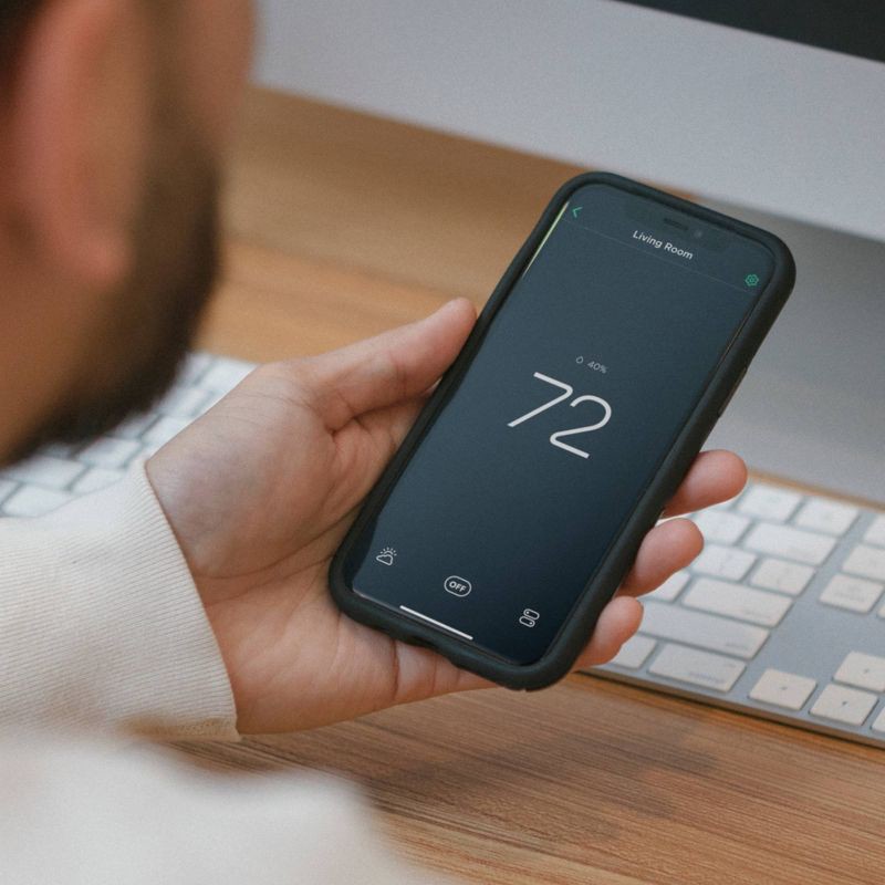 slide 10 of 14, ecobee Smart Thermostat Premium: Wi-Fi, Voice Control, Energy Star, Apple HomeKit & Alexa Compatible, 7-Day Programmable, 1 ct