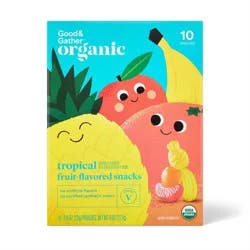 Organic Tropical Fruit Snacks - 8oz/10ct - Good & Gather™