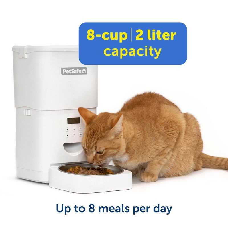 slide 11 of 11, PetSafe 8c Dog and Cat Automated Feeder, 1 ct