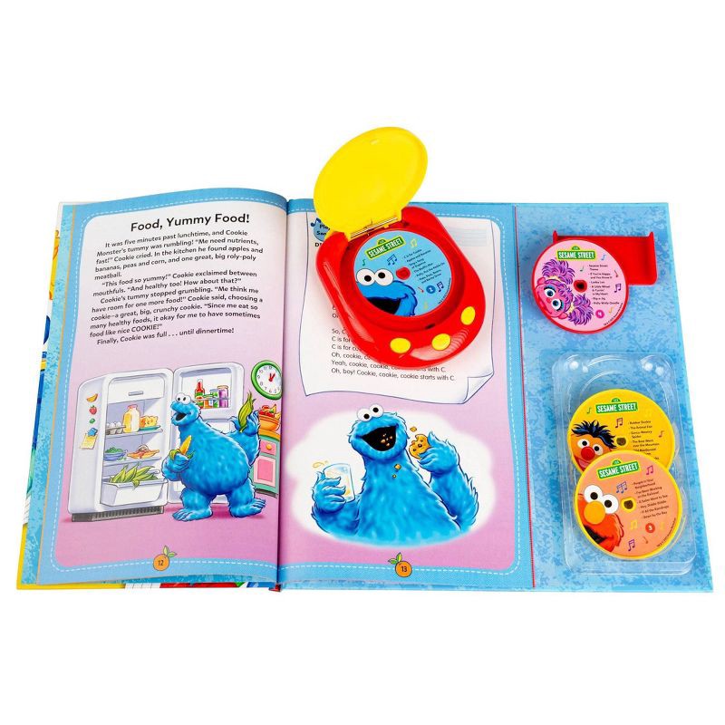 slide 5 of 7, Sesame Street Music Player Storybook - 3rd Edition by Editors of Studio Fun International (Hardcover), 1 ct