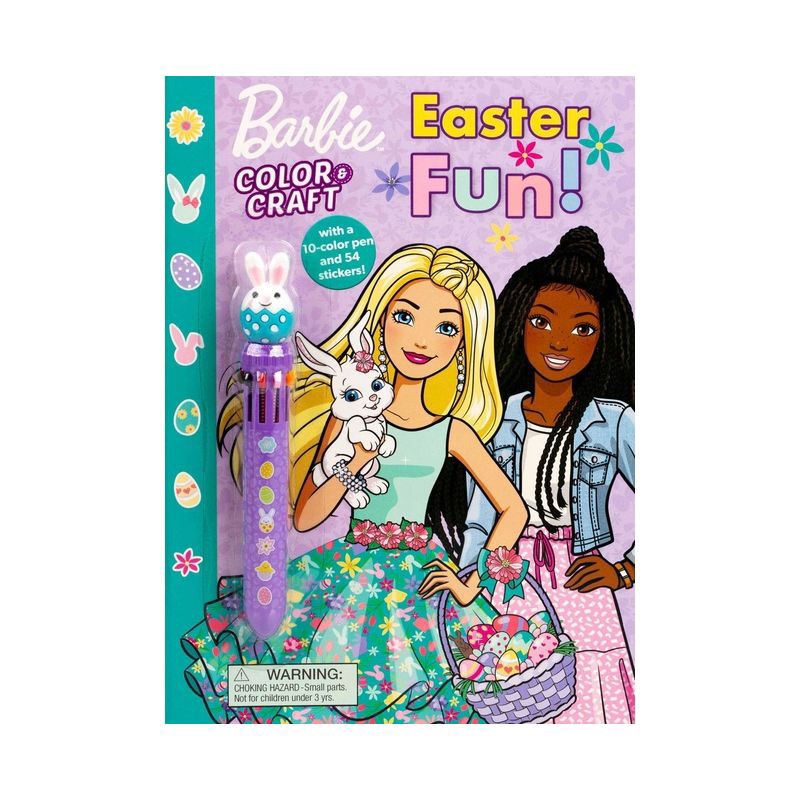 slide 1 of 11, Studio Fun Barbie: Easter Fun! - (Color & Activity with Multicolor Pen) by Maggie Fischer (Paperback), 1 ct