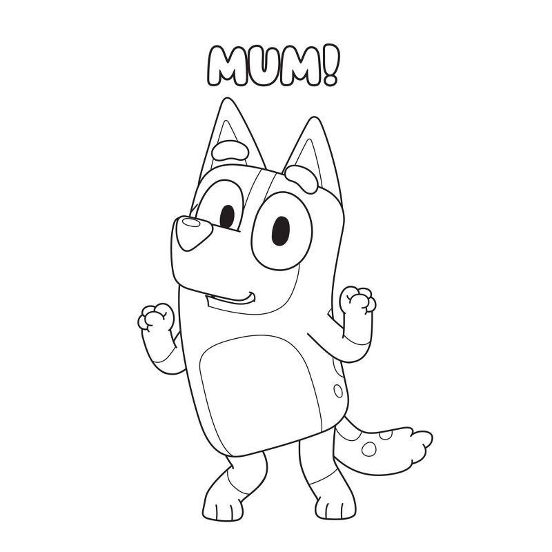 slide 3 of 8, Bluey Colortivity: Paint Party! - (Color & Activity with Paint) by Editors of Studio Fun International (Paperback), 1 ct