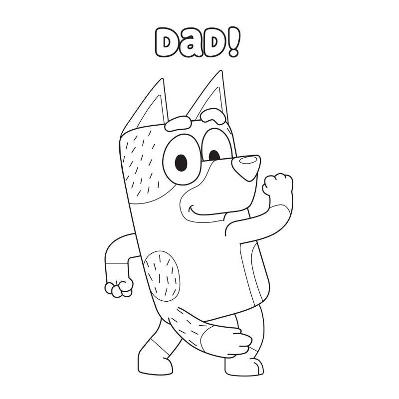 slide 4 of 8, Bluey Colortivity: Paint Party! - (Color & Activity with Paint) by Editors of Studio Fun International (Paperback), 1 ct