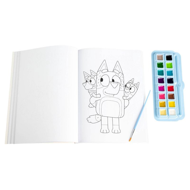 slide 5 of 8, Bluey Colortivity: Paint Party! - (Color & Activity with Paint) by Editors of Studio Fun International (Paperback), 1 ct