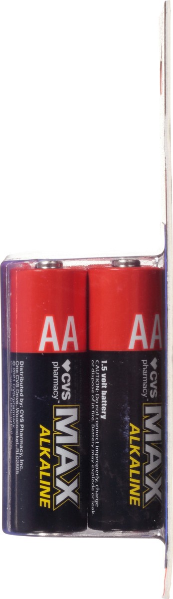slide 5 of 10, CVS Pharmacy Max AA Alkaline Batteries 12 12 ea, 12 ct