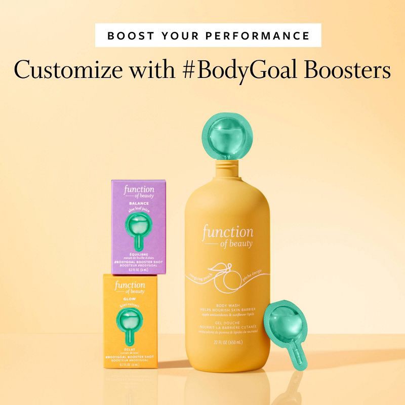 slide 8 of 10, Function of Beauty Custom Body Wash - Energizing Peach - 22 fl oz, 22 fl oz