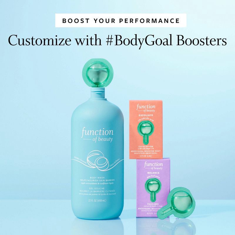 slide 8 of 10, Function of Beauty Custom Body Wash - Creamy Coconut - 22 fl oz, 22 fl oz