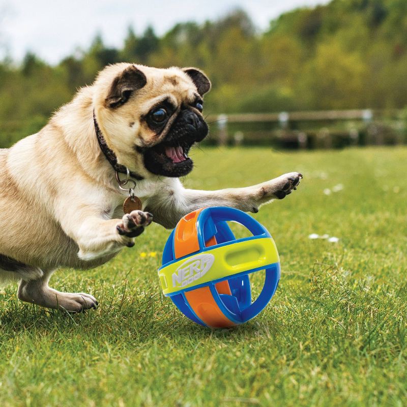 slide 6 of 6, NERF Giggle Dog Ball Toy, 1 ct