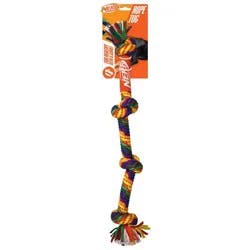 NERF 24" T-Shirt with 4 Knots Dog Rope Toy