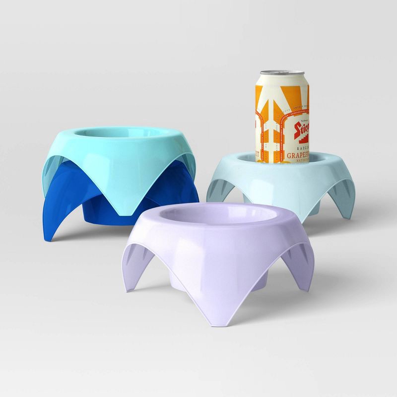 slide 2 of 3, Beverage Holder Cool Colorway - Sun Squad™, 1 ct