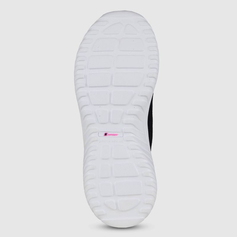 slide 4 of 4, S Sport By Skechers Kids' Vana Sneakers - Black 1: Slip-On, Cushioned Insole, Flexible EVA Outsole, 1 ct