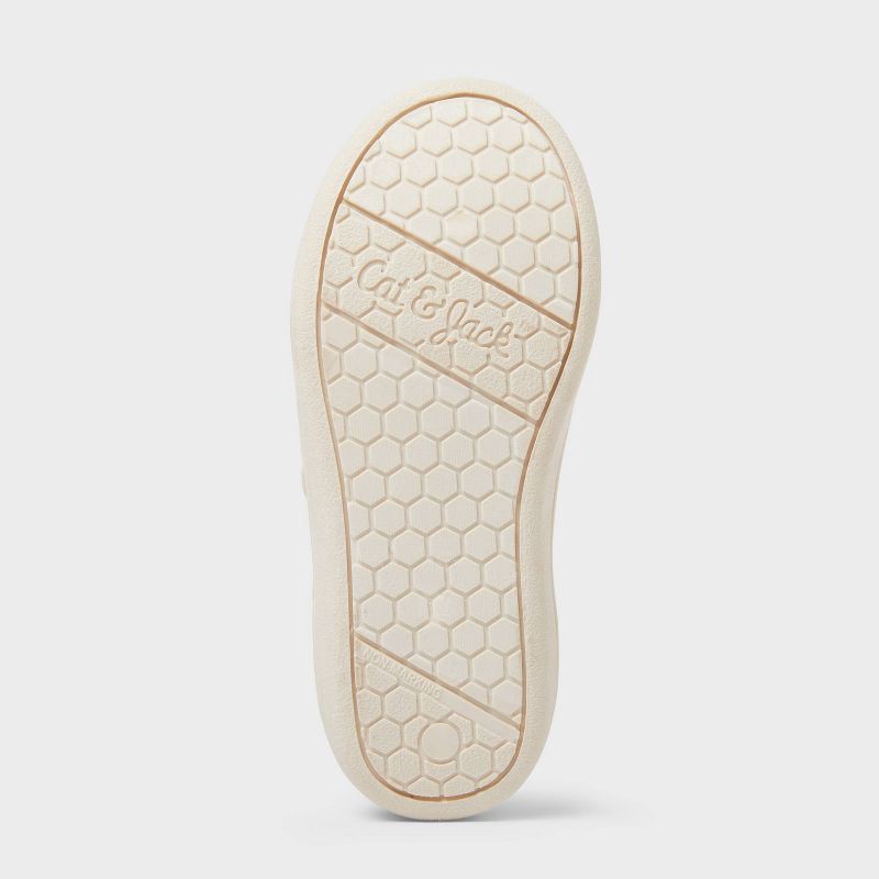 slide 4 of 4, Toddler Parker Machine Washable Sneakers - Cat & Jack™ Beige 5T, 1 ct