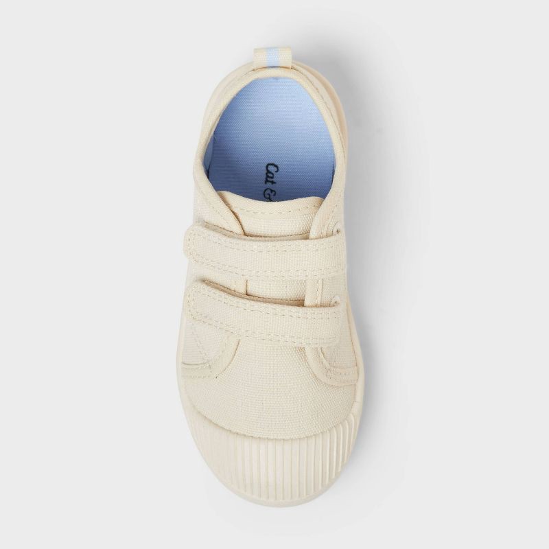 slide 3 of 4, Toddler Parker Machine Washable Sneakers - Cat & Jack™ Beige 8T, 1 ct