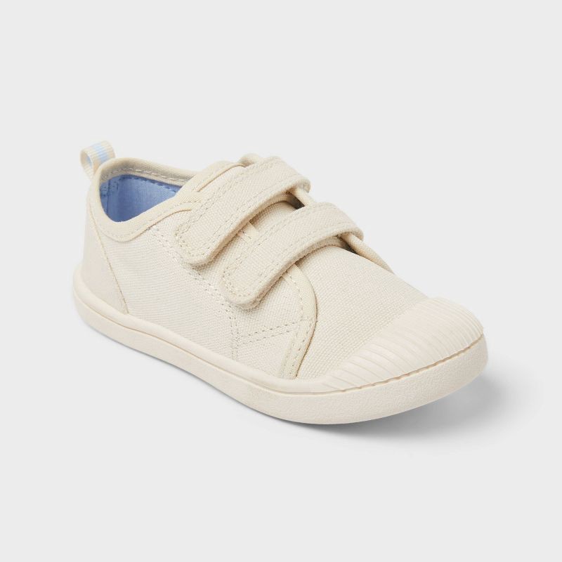 slide 1 of 4, Toddler Parker Machine Washable Sneakers - Cat & Jack™ Beige 10T, 1 ct