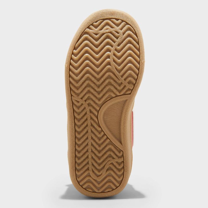 slide 4 of 4, Toddler Dakota Retro Court Sneakers - Cat & Jack™ Red 10T: Faux Leather, Hook and Loop Closure, 1 ct