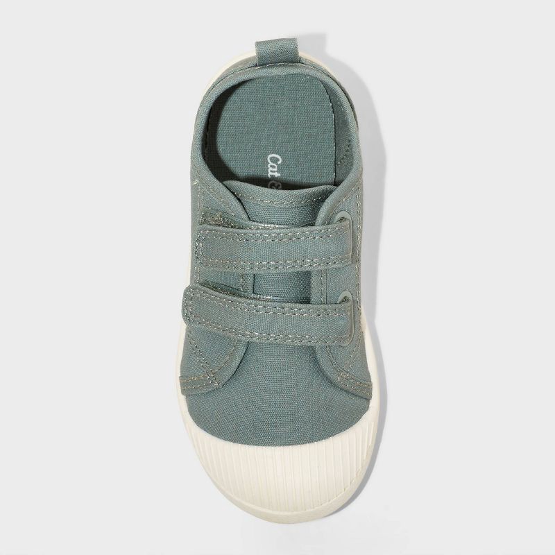 slide 3 of 4, Toddler Parker Machine Washable Sneakers - Cat & Jack™ Green 12T, 1 ct