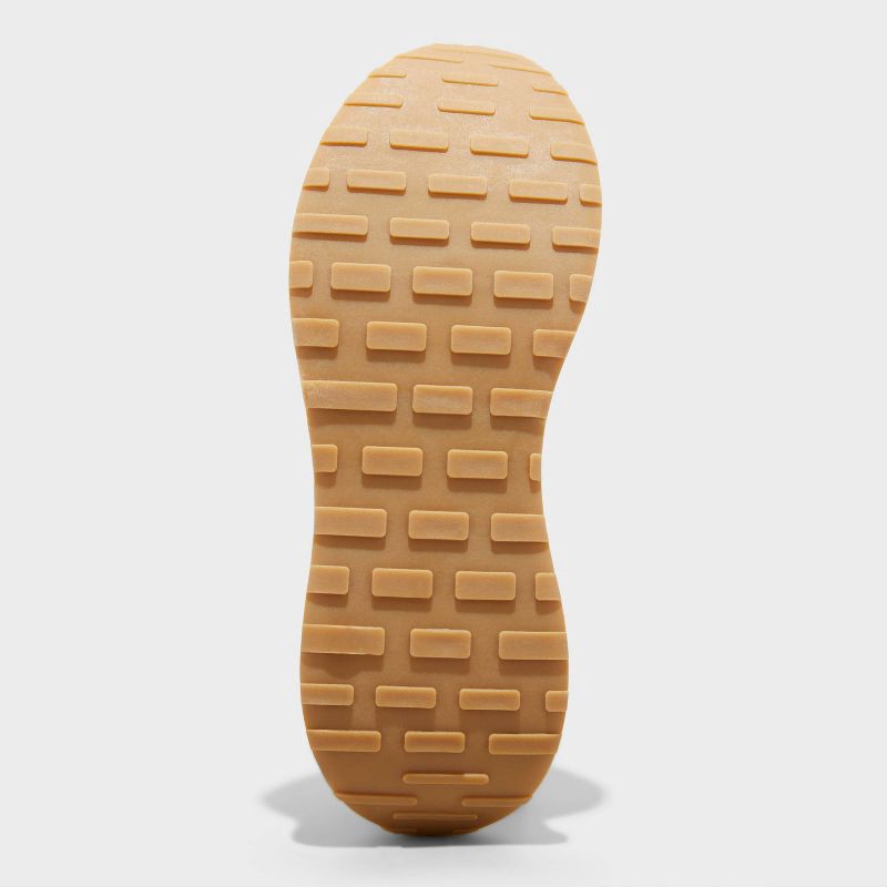 slide 4 of 4, Men's Lee Knit Sneakers with Memory Foam Insole - Goodfellow & Co™ White 11: Cushioned Footbed, Mesh Upper, 1 ct