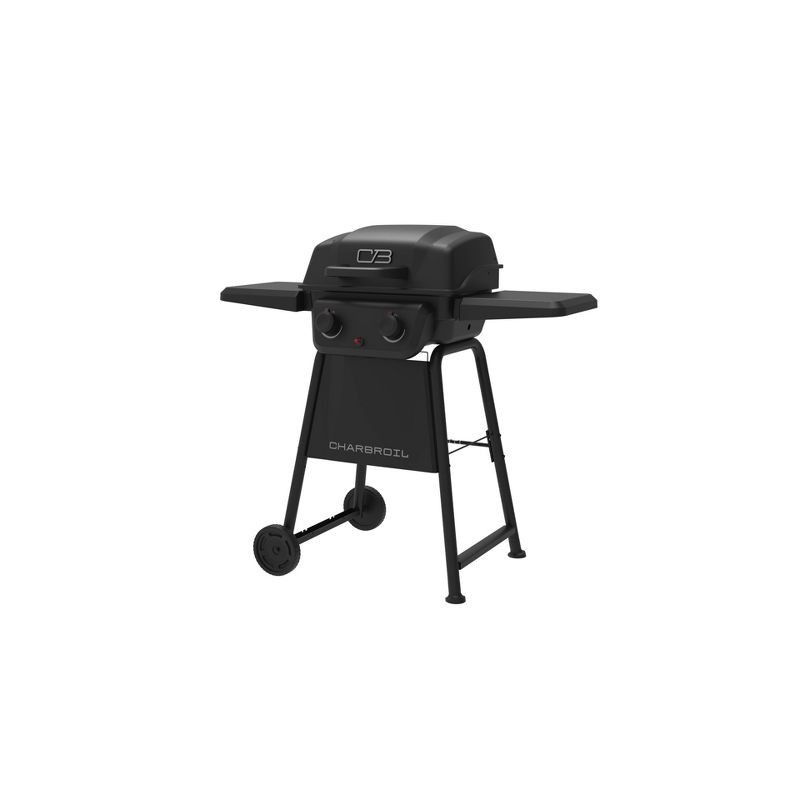 slide 2 of 3, Char-Broil 2 Burner 20000 BTU Gas Grill 463664325 Black, 1 ct