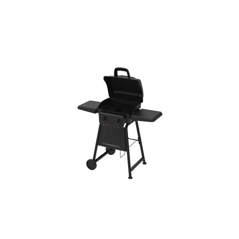 slide 3 of 3, Char-Broil 2 Burner 20000 BTU Gas Grill 463664325 Black, 1 ct