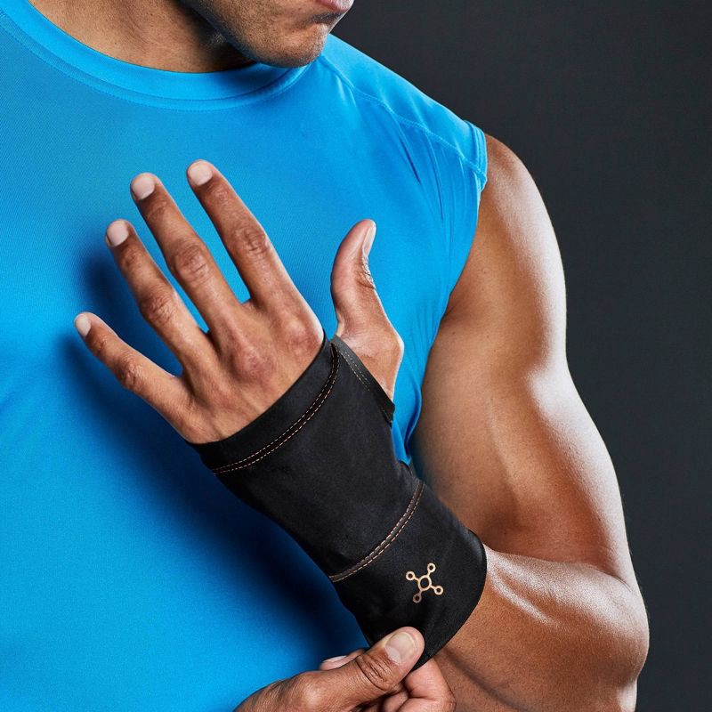slide 2 of 8, Tommie Copper Sport Compression Wrist Sleeve - S/M: Supports & Braces for Adults, 1 ct