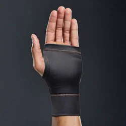 Tommie Copper Sport Compression Wrist Sleeve - L/XL: Carpal Tunnel Support, Polyester