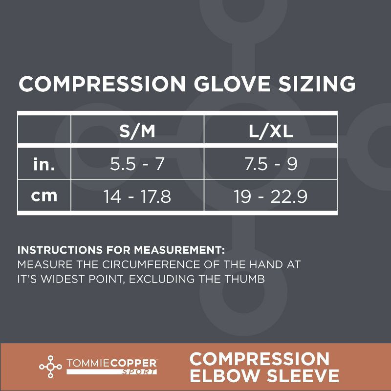 slide 5 of 5, Tommie Copper Sport Compression Gloves - L/XL: Arthritis & Carpal Tunnel Relief, 1 ct