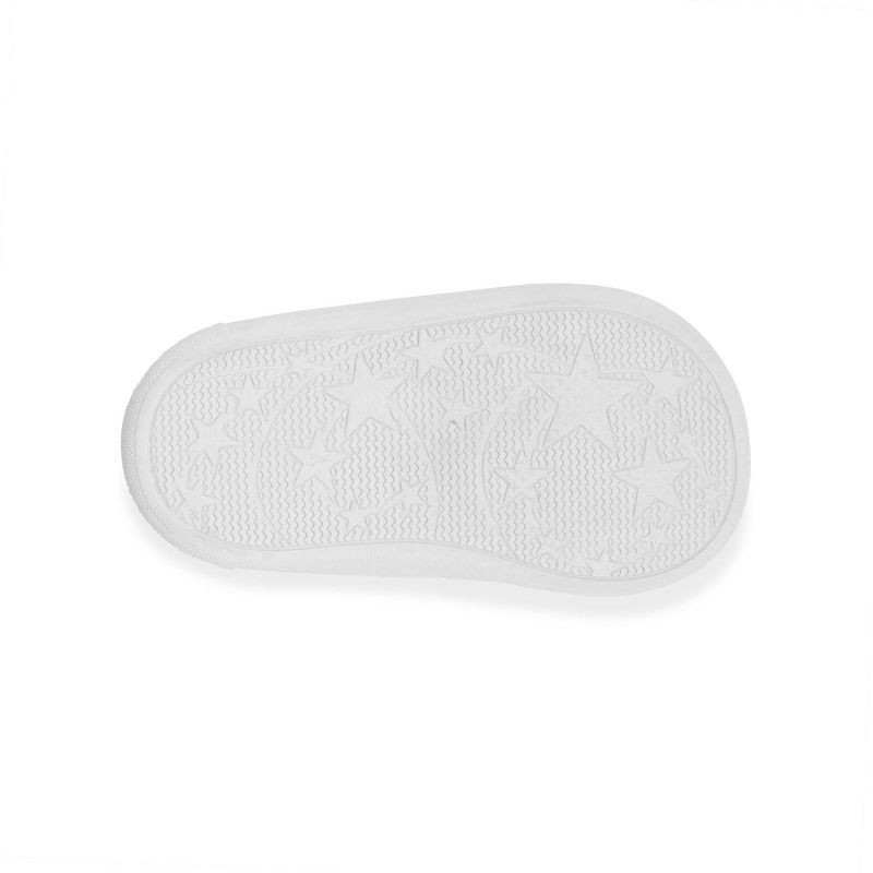 slide 4 of 4, Carter's Just One You®️ Baby Girls' Missie First Walker Sneakers - Gold 4: Hook and Loop, Flexible Outsole, 1 ct