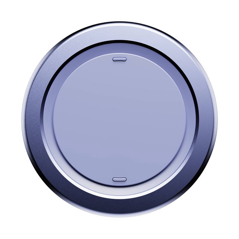 slide 3 of 10, ohsnap! Snap Grip Luxe Magnetic Phone Grip - Ultra Thin, Fits Any Phone - Crushed Orchid: Aluminum Wireless Charging Compatible Mount, 1 ct