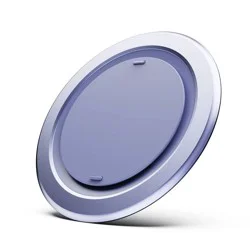 ohsnap! Snap Grip Luxe Magnetic Phone Grip - Ultra Thin, Fits Any Phone - Crushed Orchid: Aluminum Wireless Charging Compatible Mount