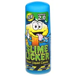 Slime Licker Ages 4 & Up Blue Razz Sour Liquid Candy - 2 fl oz